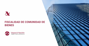 Fiscalidad de comunidad de bienes